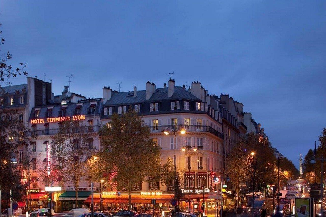 Hotel Terminus Lyon Párizs Kültér fotó